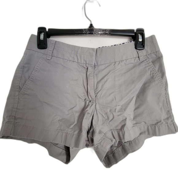 J. Crew Chino 100% Cotton Broken-In Gray Shorts - Picture 1 of 9